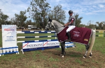 David Dobson flies to victory in the Swan River Showjumping GP