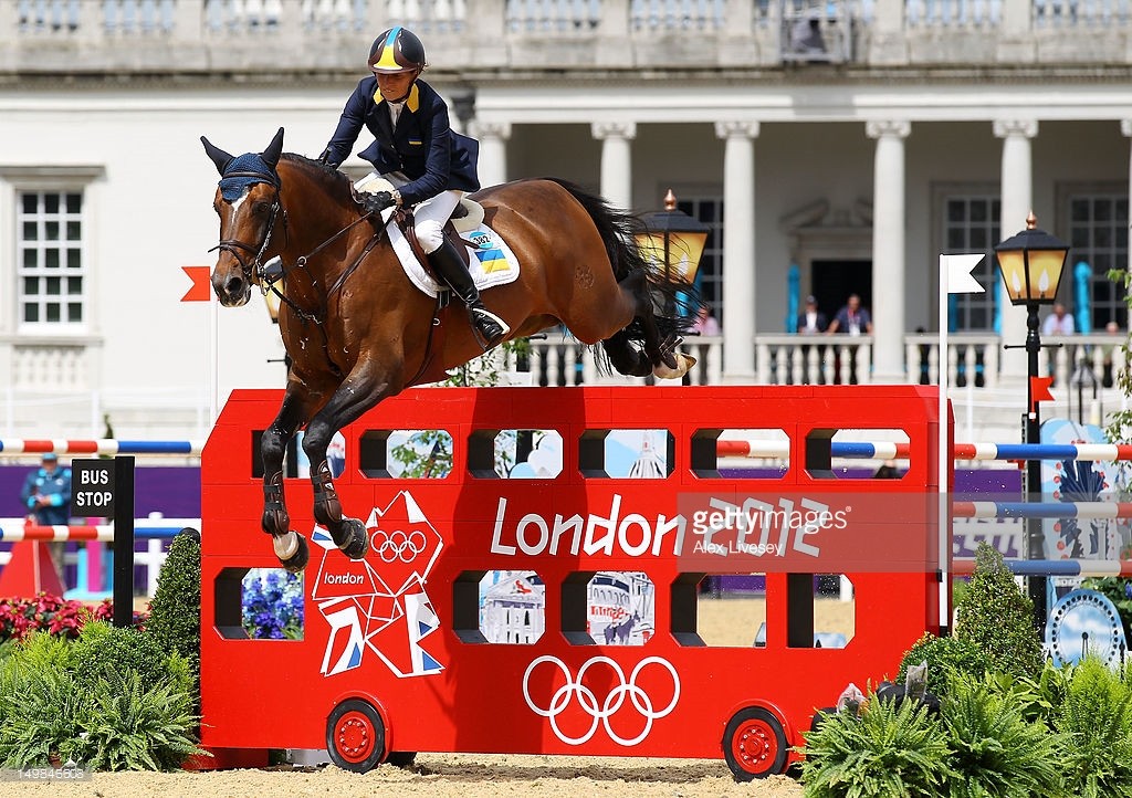 on Day 9 of the London 2012 Olympic Games at Greenwich Park on August 5, 2012 in London, England.