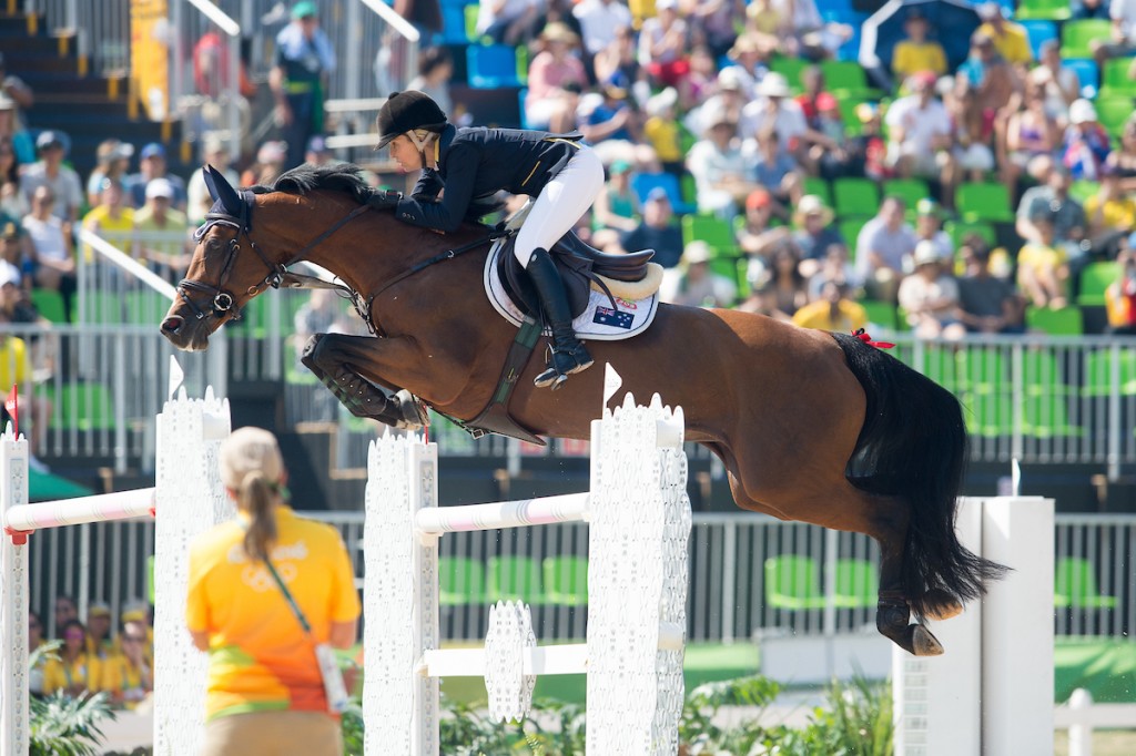 Edwina Tops-Alexander (AUS) & Lintea Tequila - Jumping – Team Round 2 (Team Final & Individual 3rd Qualifier) – Rio 2016 Olympic Games – Deodoro, Rio de Janeiro, Brazil – 17 August 2016