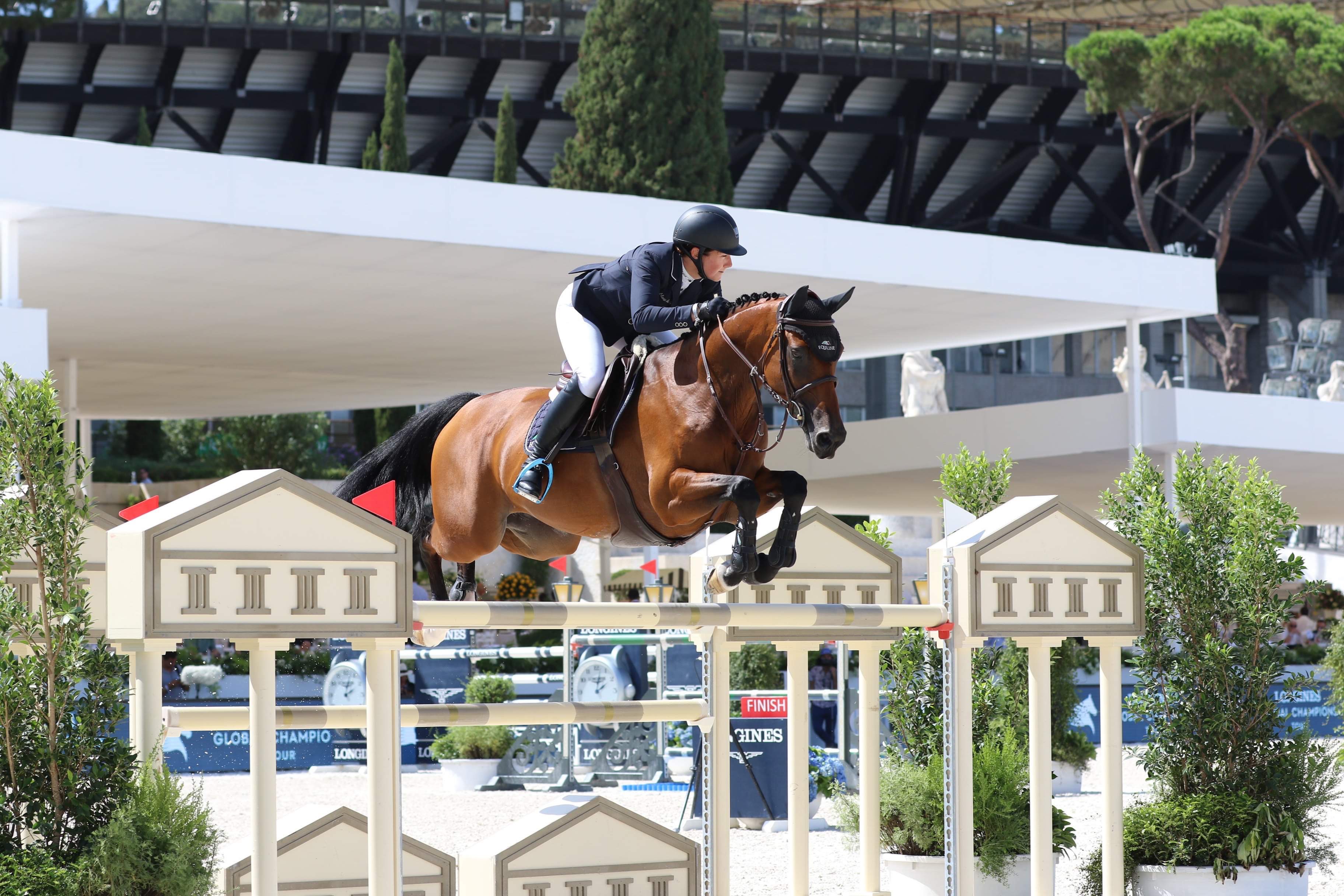 Amy Graham and Viti de Longa LGCT Rome