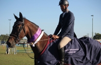 Clem Smith and Guru are firing with another win in the QLD Grand Prix horse of the Year