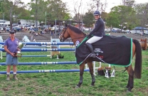 Alison Rowland victorious in The Bega Cup