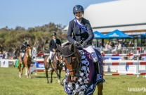 Amber Fuller and CP Aretino - 2018 Australian Senior Jumping Champions