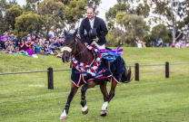 Billy Raymont and 'Anton' star in Shepparton