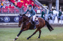 Clem Hughes - Champion Young Rider at Sydney Royal