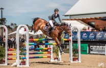 Clemency Hughes and Diamond B Corvina - Australian Young Rider Champions 2022