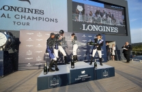 Edwina Tops-Alexander - new LGCT leader after taking 3rd in St Tropez Grand Prix