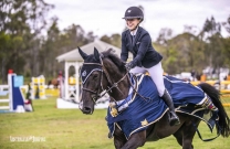 Du Plessis Dominates Young Rider Final at SIEC.