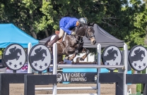 Jim Scobie leading Jumping NSW Amateur Championship at halfway point