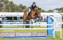 Madeline Sinderberry and JT Valentina - 2018 Australian Junior Jumping Champion