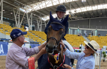 Madeline Sinderberry and Camie Z – NSW Indoor Senior Champions