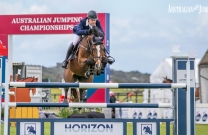 A blustery start to the Pryde's Easifeed Australian Jumping Championships
