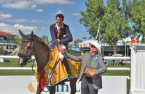 Rowan Willis wins Derby at Spruce Meadows