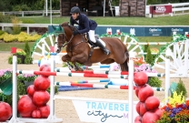 Rowan Willis and Cartouch III win the Traverse City Staller Welcome Stake CSI4*