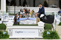 Victory for Rowan Willis & Wellington Grey Goose in $75,000 WEC Grand Prix